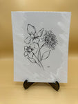 Artwork Print Flower Trio