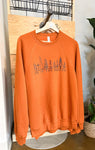 “He is the Reason” Orange Sweatshirt