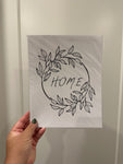 Artwork Print Home