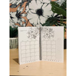 Monthly Planner with Coloring Page