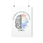 Artwork Celebrate Neurodiversity Premium Matte vertical posters